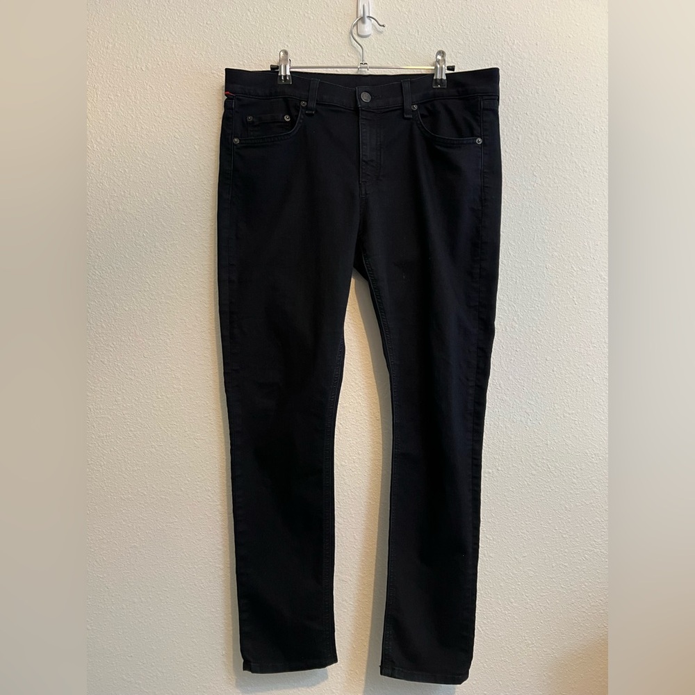 #817 Rag & Bone Jet Black Skinny Jeans 32